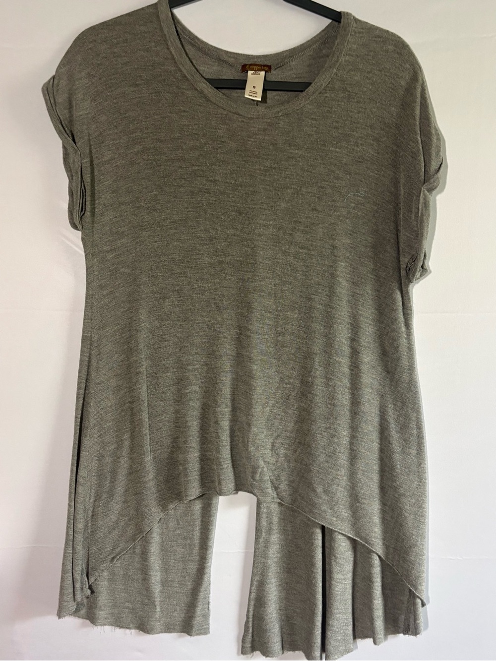Copper Key Boho Split-Back Tee
